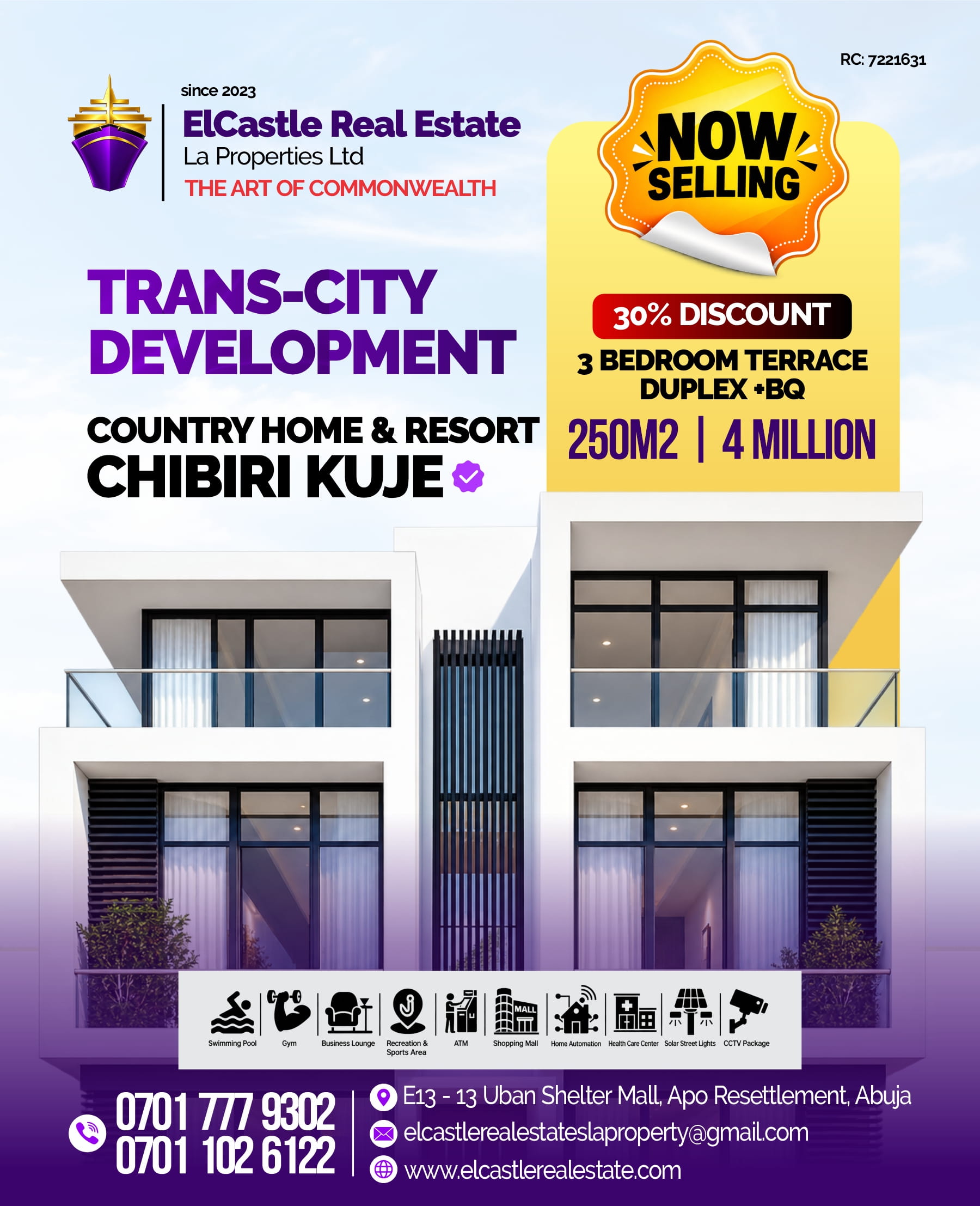 3 Bedroom Penthouse, Chibiri Kuje