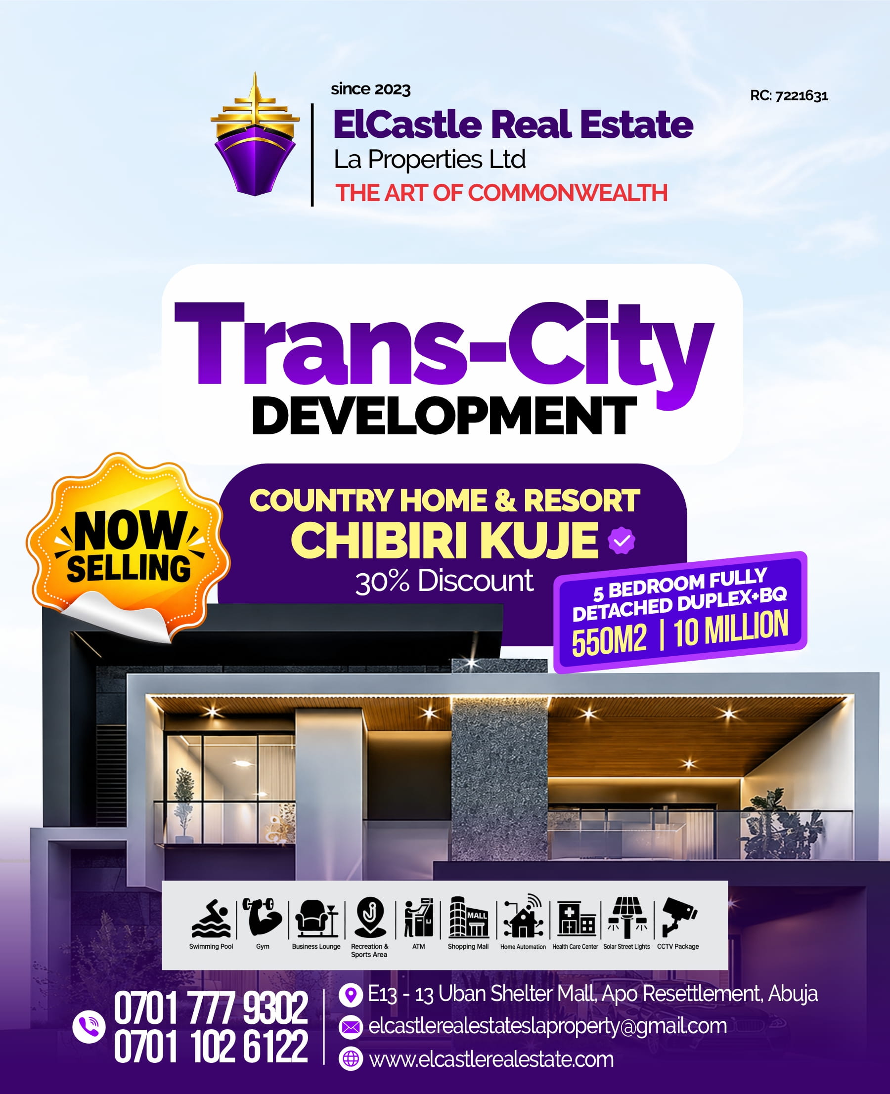 4 Bedroom Semi Detached Duplex plus BQ, Chibiri Kuje